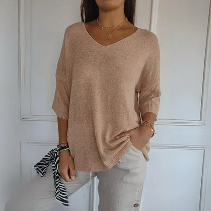Jaja | Slimming V-Neck Top