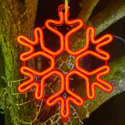 Christmas Decorations LED Outdoor Snowflake Lights