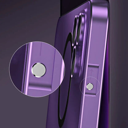 Phone Case Magnetic Metal Slim Protective Cover