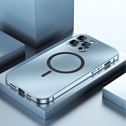 Phone Case Magnetic Metal Slim Protective Cover