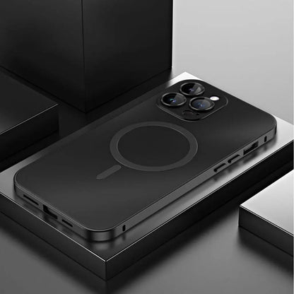 Phone Case Magnetic Metal Slim Protective Cover