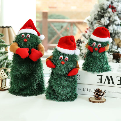 Christmas Decorations Musical Dancing Plush Toy