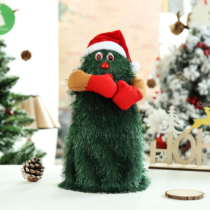 Christmas Decorations Musical Dancing Plush Toy