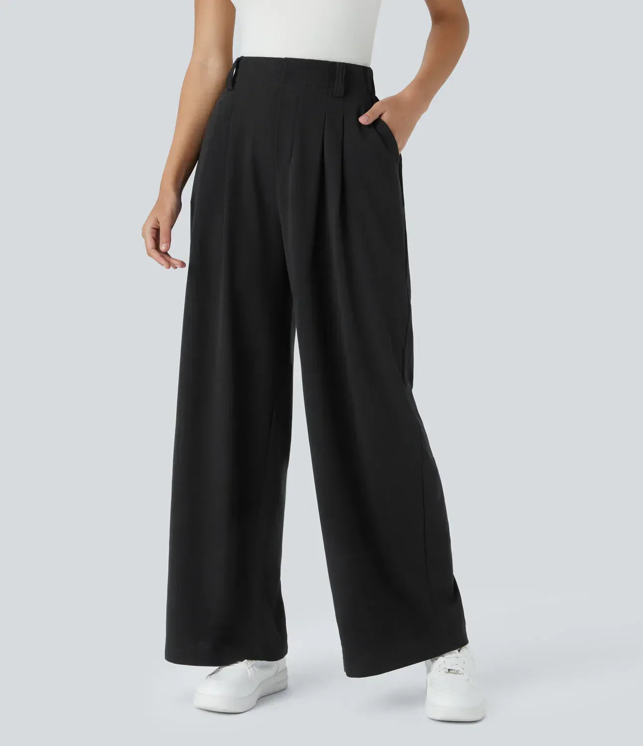 ALDEN™ - Elegant High-Waisted Trousers