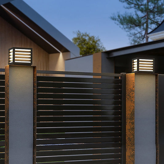 Outdoor Garden Post Light with Solar LED