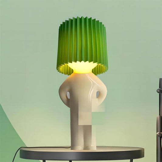 Table Lamp with Fun LED Wireless Design