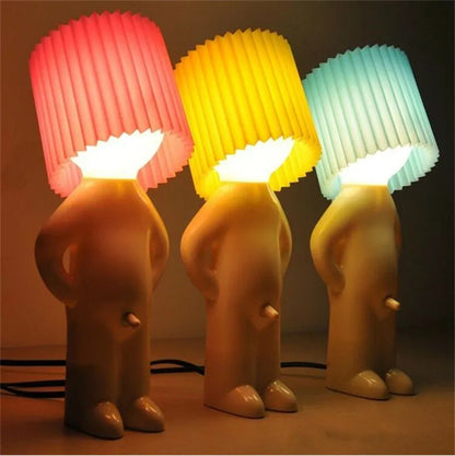 Table Lamp with Fun LED Wireless Design