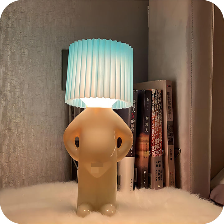 Table Lamp with Fun LED Wireless Design