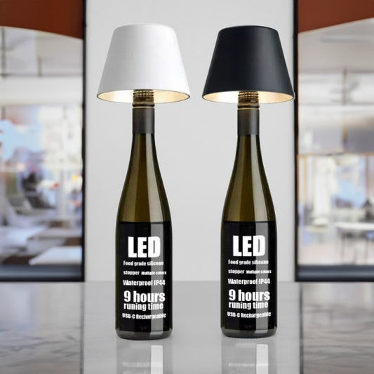 LED Wine Bottle Table Lamp Shade
