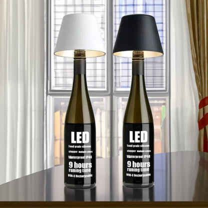 LED Wine Bottle Table Lamp Shade