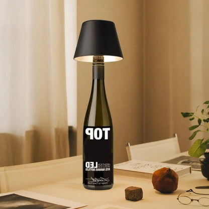 LED Wine Bottle Table Lamp Shade