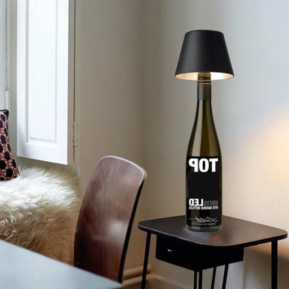 LED Wine Bottle Table Lamp Shade