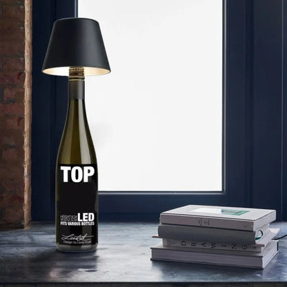 LED Wine Bottle Table Lamp Shade
