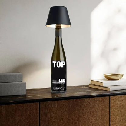 LED Wine Bottle Table Lamp Shade