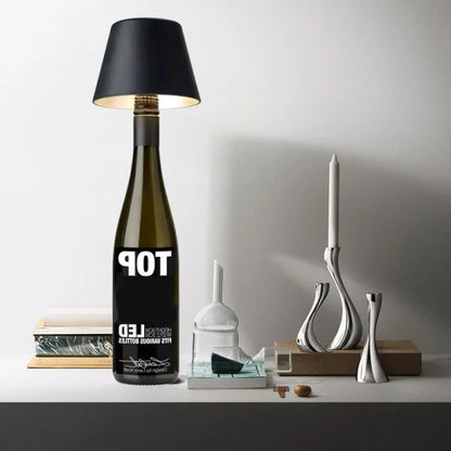 LED Wine Bottle Table Lamp Shade