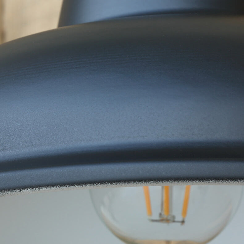 Wall Light Rustic Black Outdoor Lantern