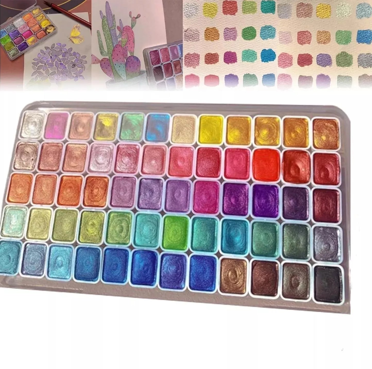 Kolorful Powder Mineral Pearl Pigment Art Watercolor