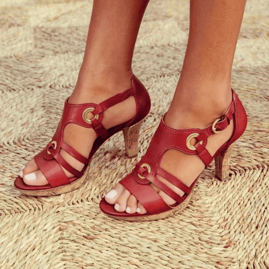 Annika | Comfortable Heeled Sandals