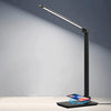 LED Desk Lamp with Wireless Charger Black