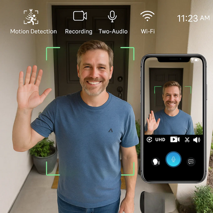 Wireless HD Video Doorbell Camera