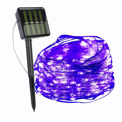 Solar Powered Outdoor String Lights