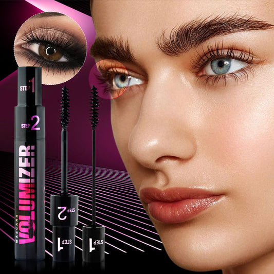4D Luxe Mascara | Dual-Purpose Long Thick Curl Eyelash Mascara 1+1 FREE