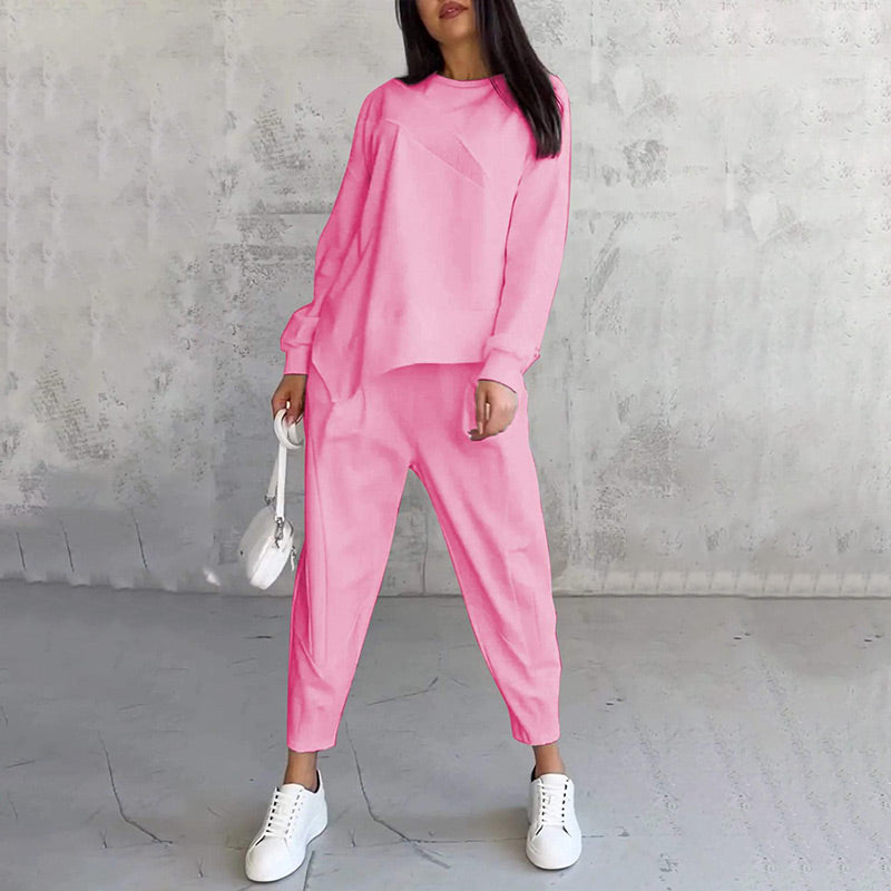 Ava™ | Long sleeve sweatshirt and pants – a stylish and comfortable set