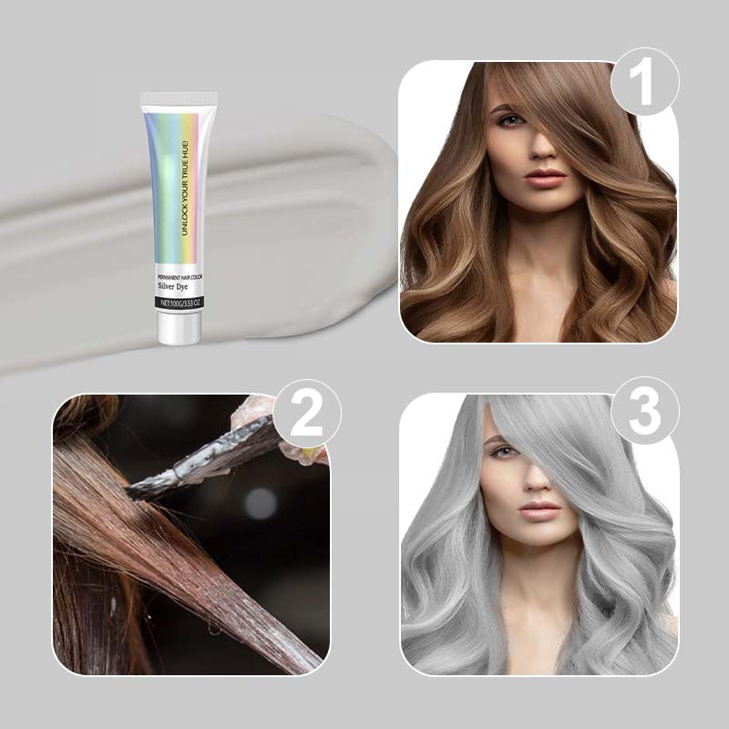 LuxeSilver Hair Color - Professional Results at Home