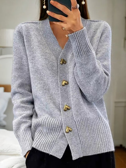 Lucy | Refined Chunky Knit Cardigan