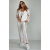Cosima - Two-piece hooded tracksuit set with waist belt