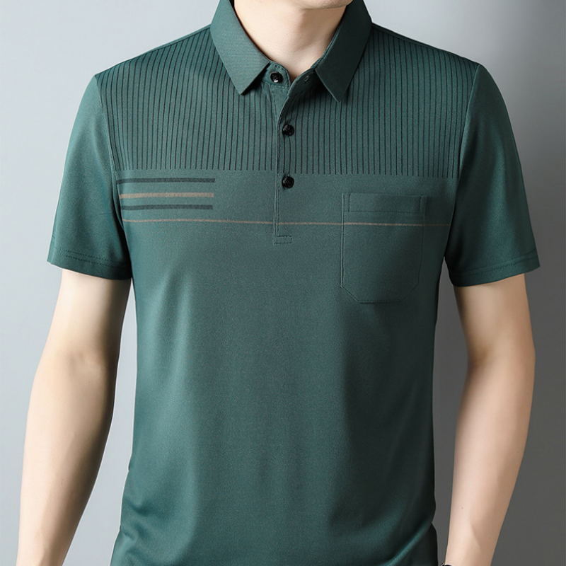 Thin, breathable, casual short-sleeve t-shirt for men