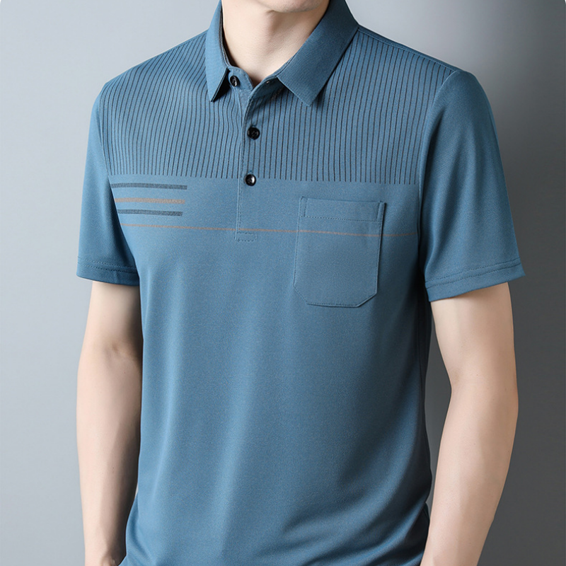 Thin, breathable, casual short-sleeve t-shirt for men