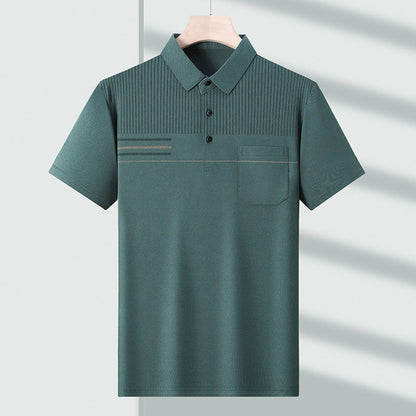 Thin, breathable, casual short-sleeve t-shirt for men
