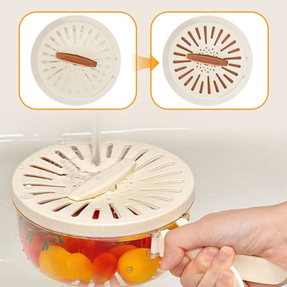 FreshFlow Draining Basket | Game-changing Convenience In One Brilliant Tool