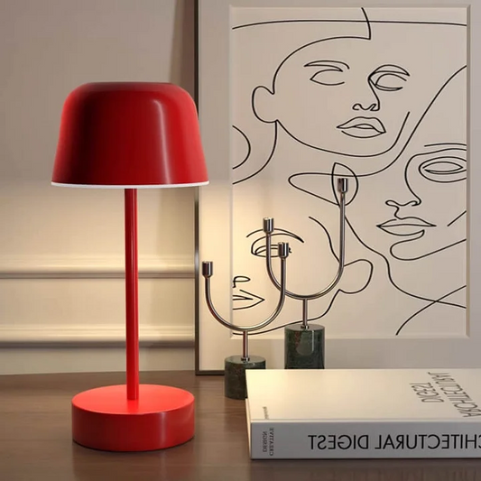 Table Lamp with Modern Metal Dimmable Design