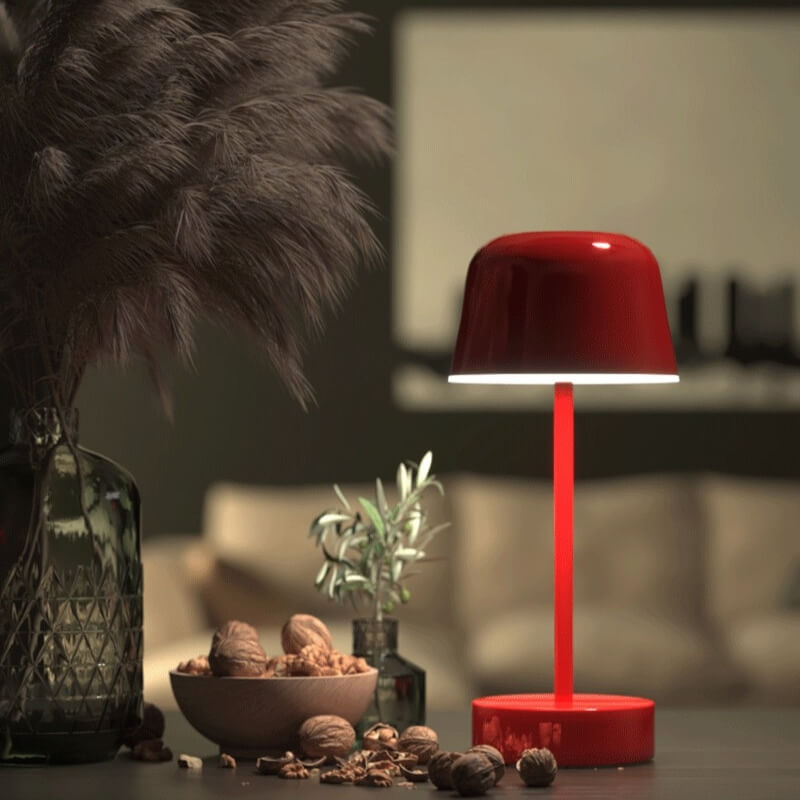 Table Lamp with Modern Metal Dimmable Design