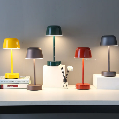 Table Lamp with Modern Metal Dimmable Design