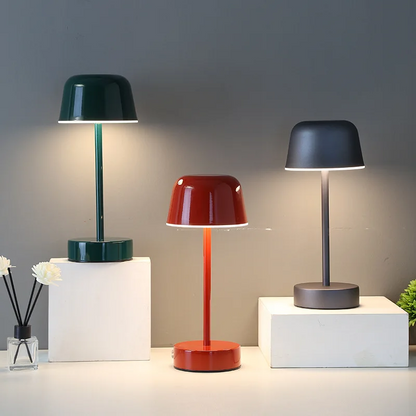 Table Lamp with Modern Metal Dimmable Design
