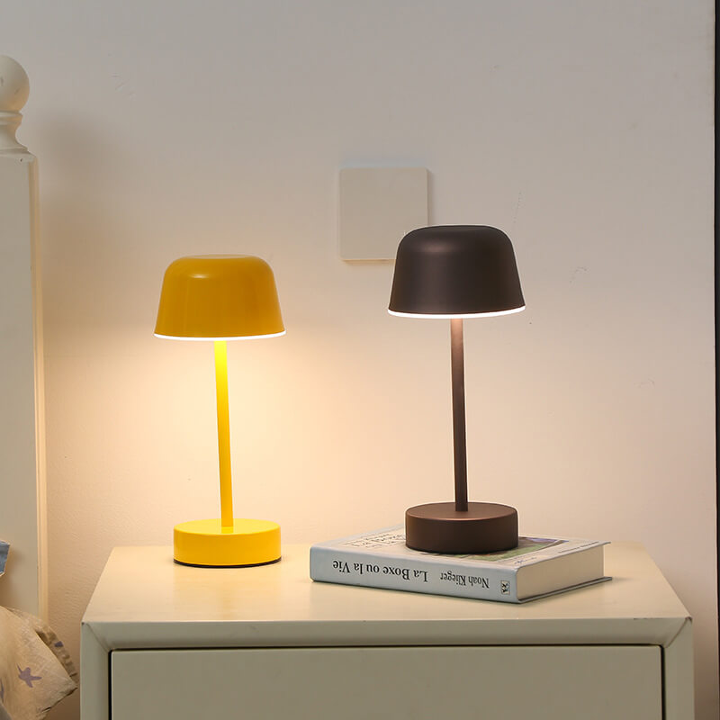 Table Lamp with Modern Metal Dimmable Design