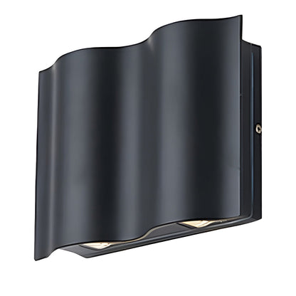 Outdoor Black LED Wall Light Fixture