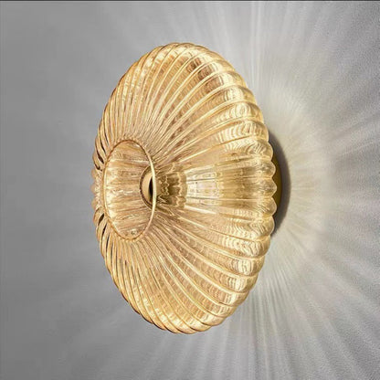 Wall Light Vintage Glass Dome Sconce