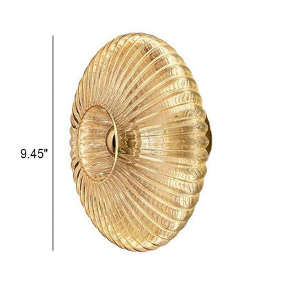 Wall Light Vintage Glass Dome Sconce