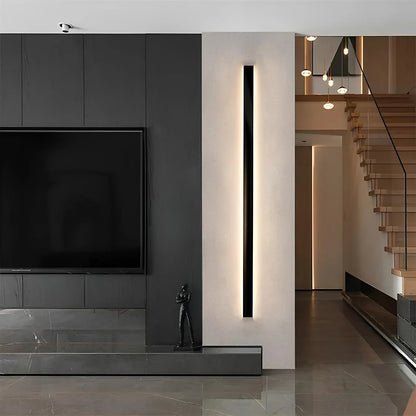 Outdoor Wall Light Black Aluminium LED Fixture