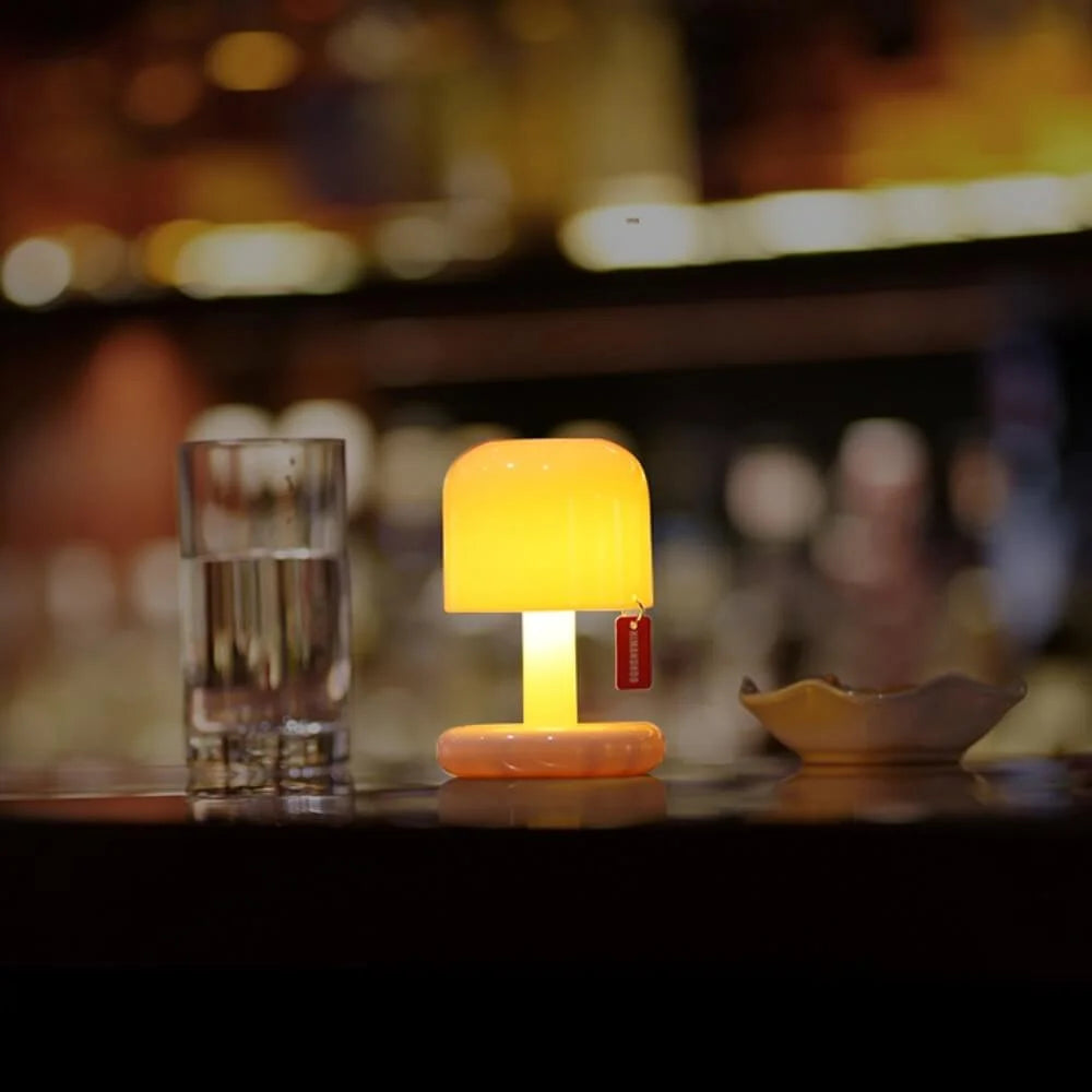 Table Lamp with Soft Sunset Glow Light