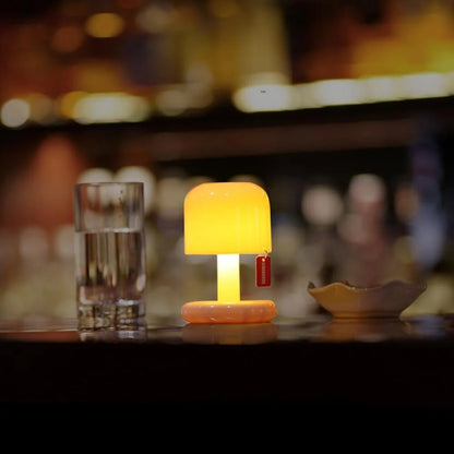 Table Lamp with Soft Sunset Glow Light