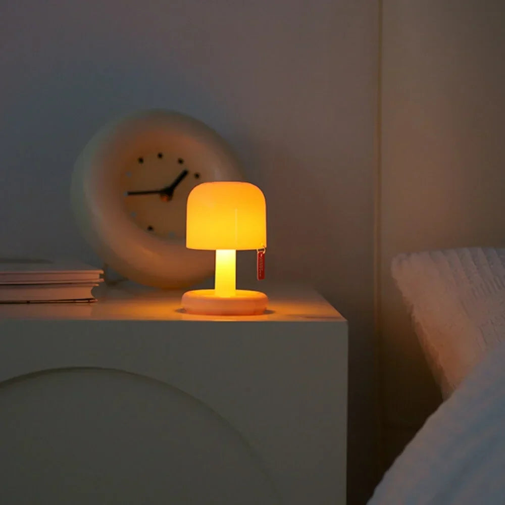 Table Lamp with Soft Sunset Glow Light