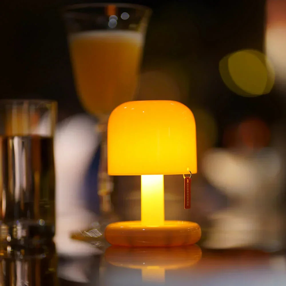 Table Lamp with Soft Sunset Glow Light