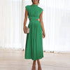 Emilia Elegant High Neck Dress
