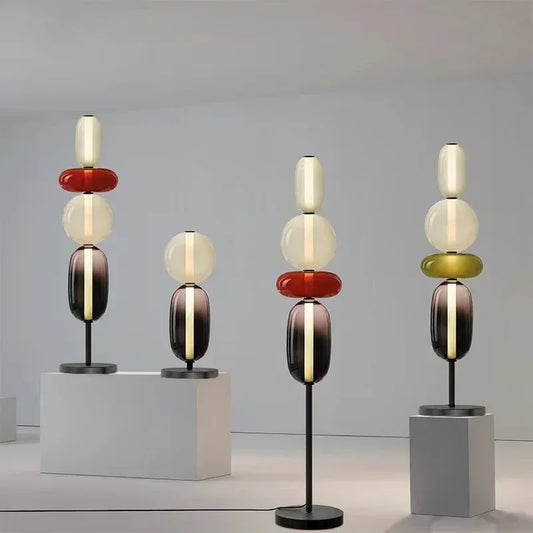 LED Glass Colour Changing Floor Lamp