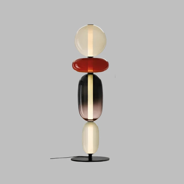 LED Glass Colour Changing Floor Lamp